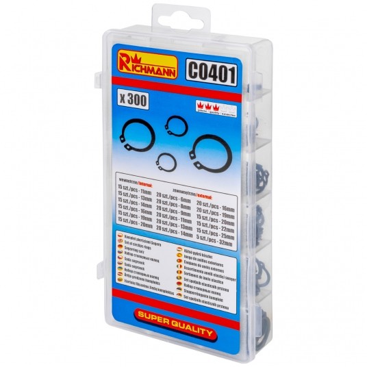 RICHMANN KPL PIERŚCIENI SEGERA 300szt WEW/ZE C0401 -zdjęcie numer 4