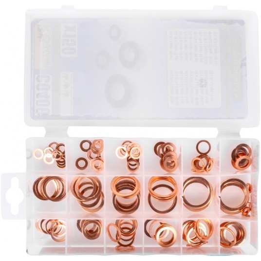 RICHMANN KPL. PODKŁADEK MIEDZIANYCH 150szt C0406 -zdjęcie numer 1