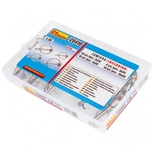 RICHMANN KPL ZAWLECZEK Z PIERŚCIENIAMI 50szt C0410 -zdjęcie numer 4