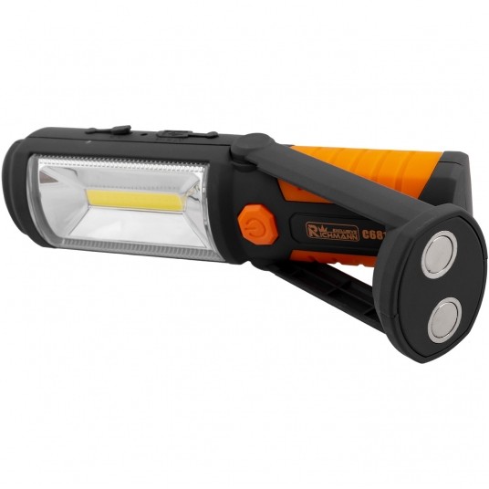 RICHMANN LAMPA WARSZTATOWA 3W + 5 LED C6814 -zdjęcie numer 3