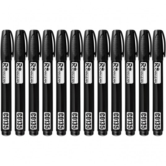 RICHMANN MARKER BUDOWLANY GRUBY CZARNY C0135 -zdjęcie numer 2