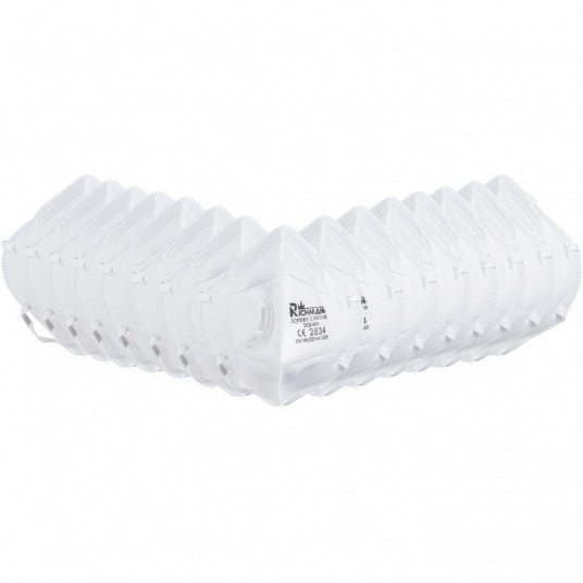 RICHMANN MASKA PRZECIWPYŁOWA Z ZAWORKIEM FFP2 0017 -zdjęcie numer 2