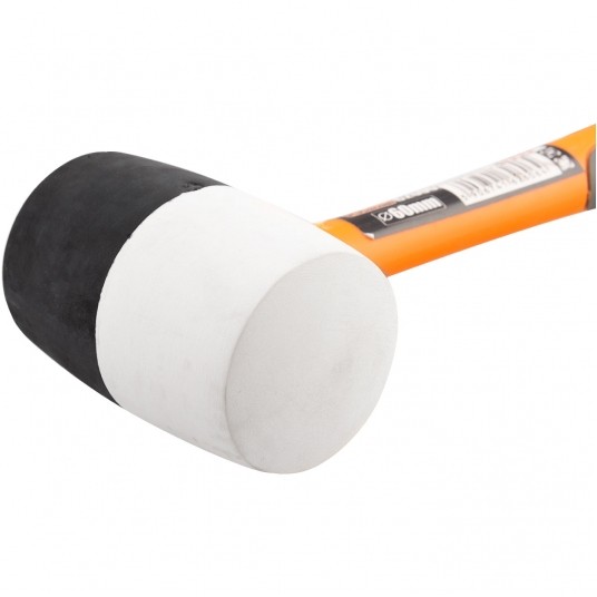 RICHMANN MŁOTEK GUMOWY 115 FIBERGLASS BIAŁO-CZARNY -zdjęcie numer 4