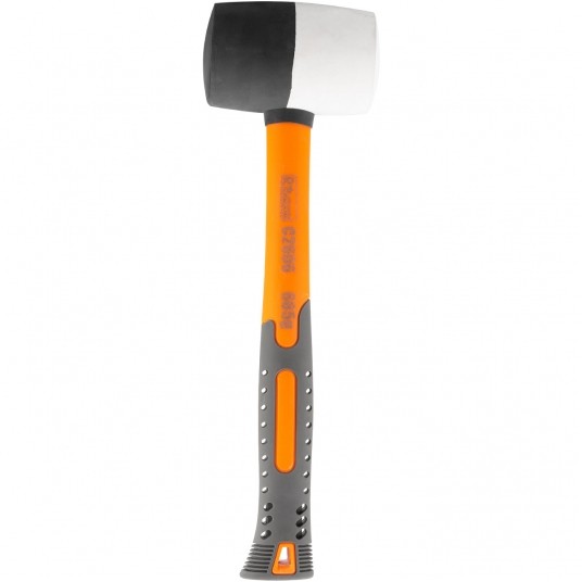 RICHMANN MŁOTEK GUMOWY 60 FIBERGLASS BIAŁO-CZARNY -zdjęcie numer 1