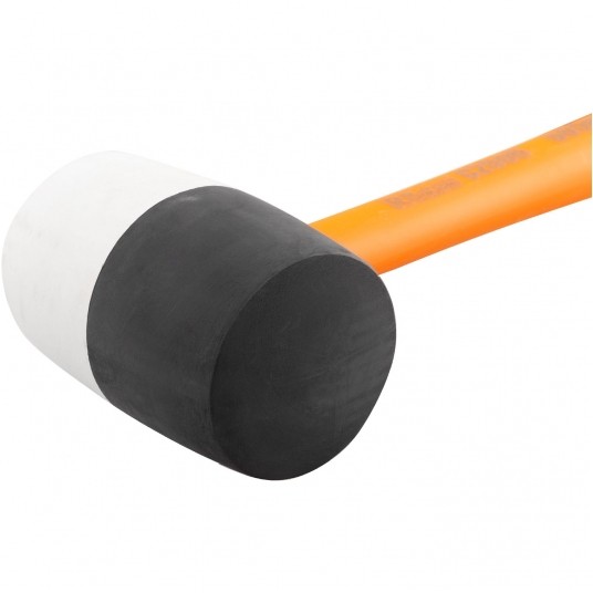RICHMANN MŁOTEK GUMOWY 60 FIBERGLASS BIAŁO-CZARNY -zdjęcie numer 3