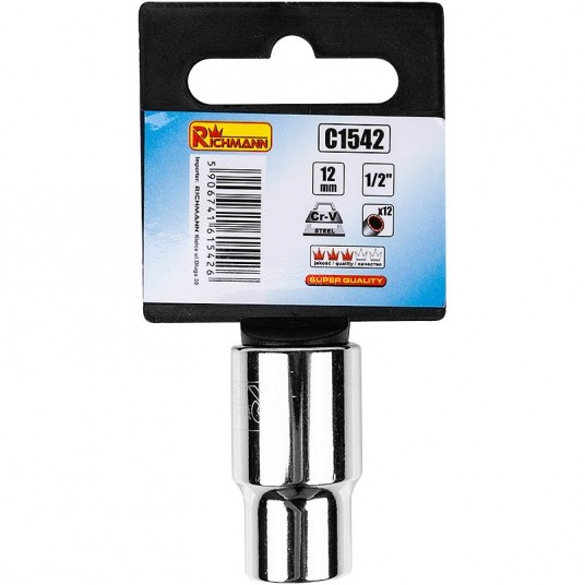 RICHMANN NASADKA 12-KĄTNA 1/2" 19mm C1549 -zdjęcie numer 1