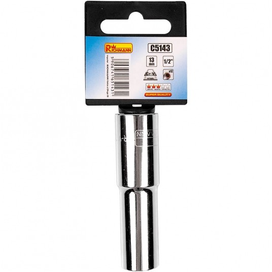 RICHMANN NASADKA 12-KĄTNA 1/2" 21mm DŁUGA C5151 -zdjęcie numer 1