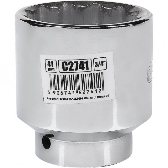 RICHMANN NASADKA 12-KĄTNA 3/4" 38mm C2738 -zdjęcie numer 1