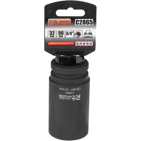 RICHMANN NASADKA UDAROWA 3/4" 27mm DŁUGA C2860 -zdjęcie numer 1