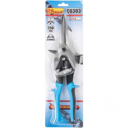 RICHMANN NOŻYCE DO CIĘCIA BLACHY PROSTE DŁUGIE -zdjęcie numer 4