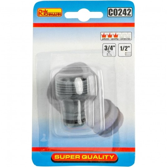 RICHMANN NYPEL OGRODOWY 3/4' C0242 -zdjęcie numer 4