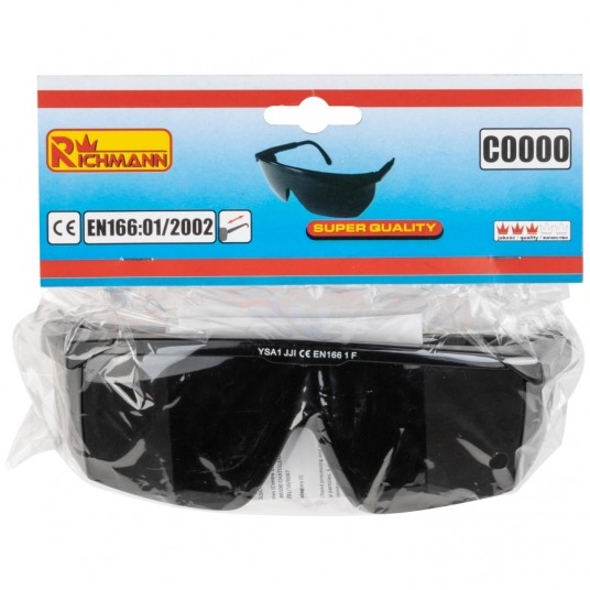 RICHMANN OKULARY OCHRONNE YSA1 CZARNE REG.ZAUSZ. -zdjęcie numer 5