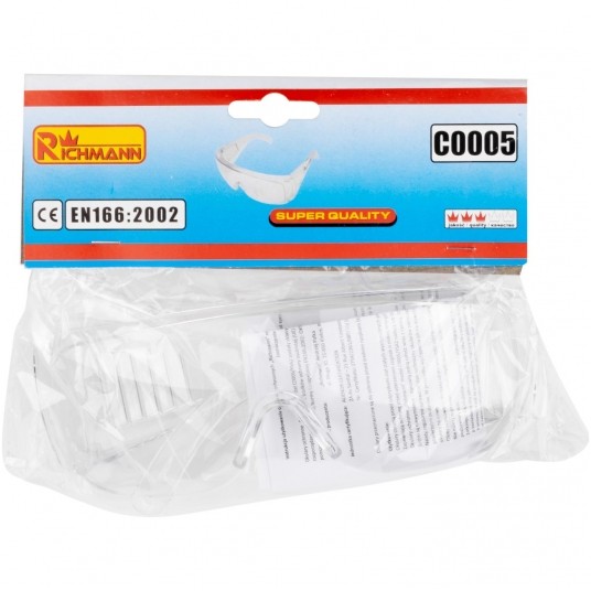 RICHMANN OKULARY OCHRONNE YSA2 PRZECIWODPRYSKOWE -zdjęcie numer 5