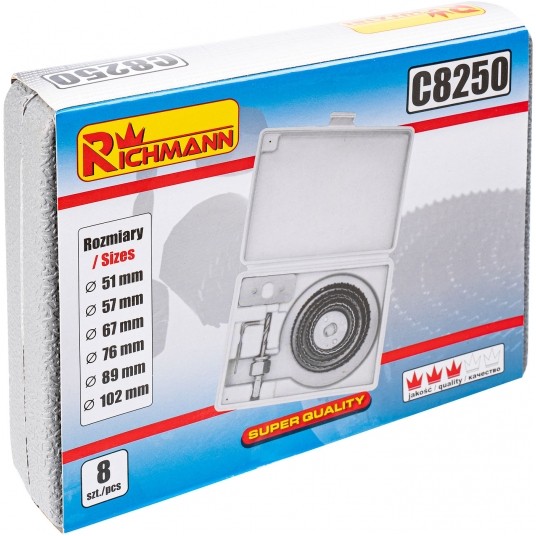RICHMANN OTWORNICA DO GIPS-KARTONU 8 EL. C8250 -zdjęcie numer 6