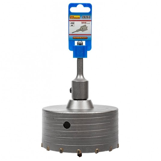 RICHMANN OTWORNICA KORONOWA 120mm SDS+ DO MURU -zdjęcie numer 4