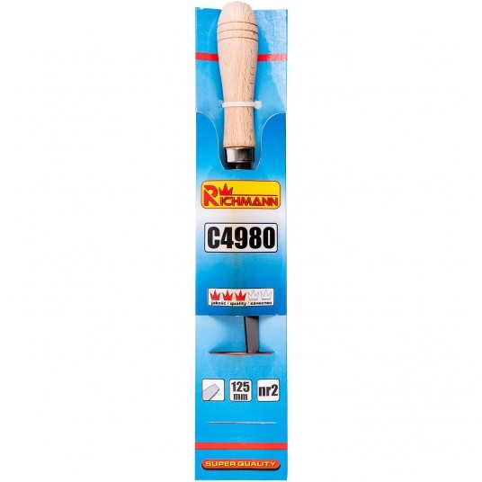 RICHMANN PILNIK TRÓJKĄTNY DO PIŁ 125mm NR 2 C4980 -zdjęcie numer 1