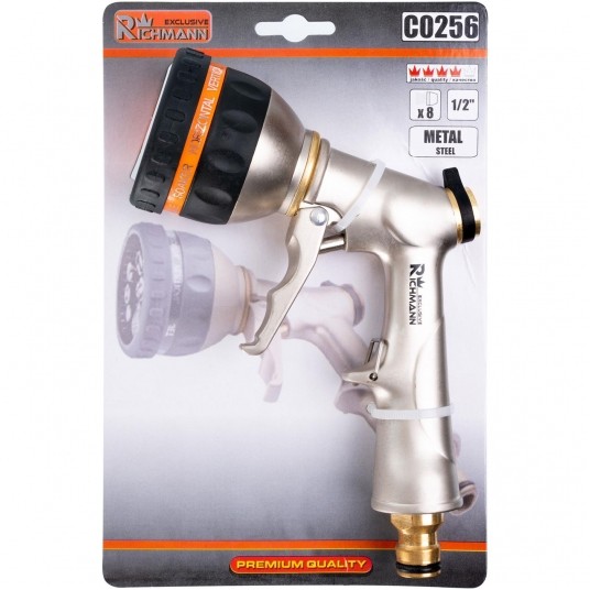 RICHMANN PISTOLET ZRASZAJĄCY 8 FUNKCJI 1/2 C0256 -zdjęcie numer 5