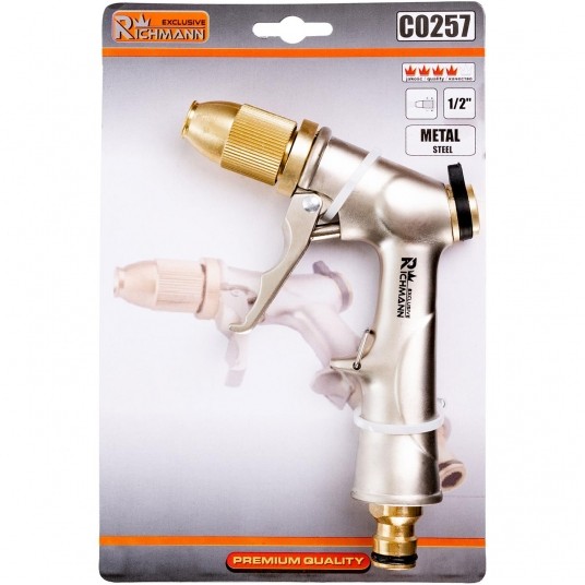 RICHMANN PISTOLET ZRASZAJĄCY REGULOWANY 1/2 C0257 -zdjęcie numer 4