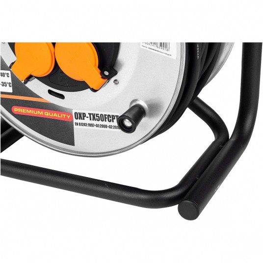 RICHMANN PRZEDŁUŻACZ BĘBNOWY 4 GNIAZDA 50m 3X1.5 -zdjęcie numer 3