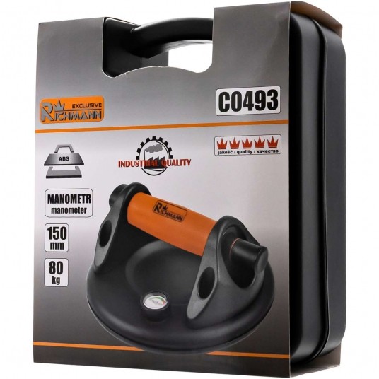 RICHMANN PRZYSSAWKA PRÓŻNIOWA 150mm 80kg C0493 -zdjęcie numer 7