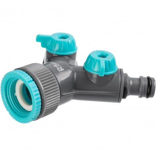 RICHMANN ROZDZIELACZ OGRODOWY Z ZAWORAMI 3/4' -zdjęcie numer 1