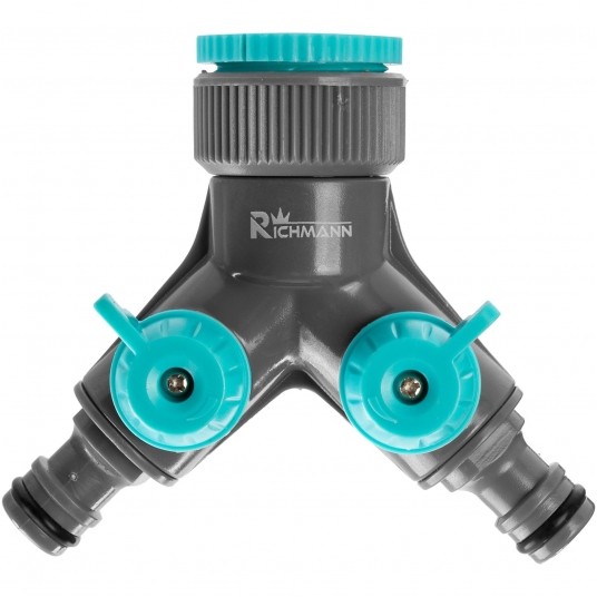 RICHMANN ROZDZIELACZ OGRODOWY Z ZAWORAMI 3/4' -zdjęcie numer 2
