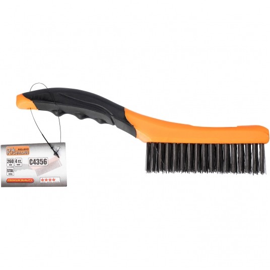 RICHMANN SZCZOTKA RĘCZNA DRUCIANA 4-RZĘD C4356 -zdjęcie numer 1