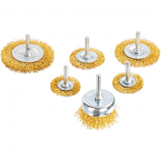 RICHMANN SZCZOTKI DO WIERTARKI DRUCIANE 6szt MOS. -zdjęcie numer 2