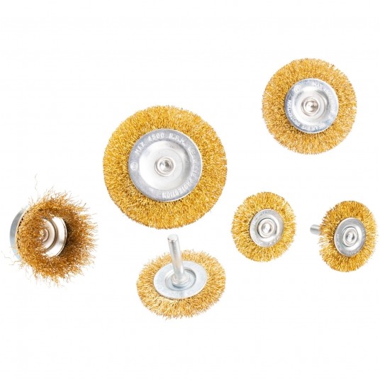 RICHMANN SZCZOTKI DO WIERTARKI DRUCIANE 6szt MOS. -zdjęcie numer 3