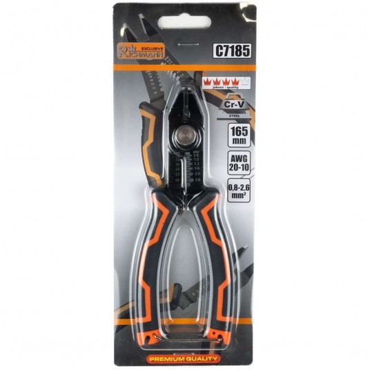 RICHMANN SZCZYPCE BOCZNE DO ŚCIĄG IZOL 165mm C7185 -zdjęcie numer 4