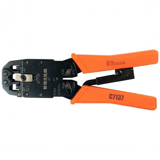 RICHMANN SZCZYPCE DO ZACISKANIA KOŃC TELEF C7137 -zdjęcie numer 1