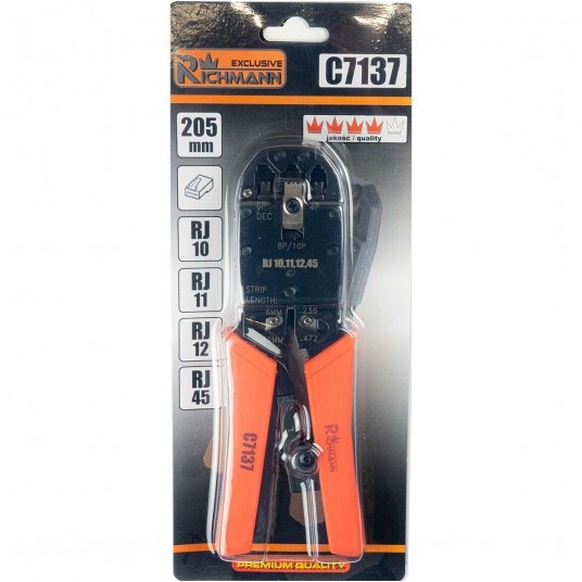 RICHMANN SZCZYPCE DO ZACISKANIA KOŃC TELEF C7137 -zdjęcie numer 4