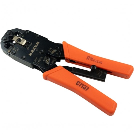 RICHMANN SZCZYPCE DO ZACISKANIA KOŃC TELEF C7137 -zdjęcie numer 2
