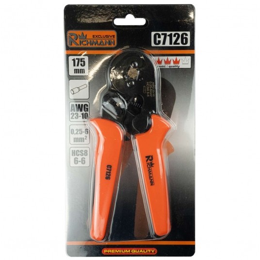 RICHMANN SZCZYPCE DO ZACISKANIA KOŃC TULEJK C7126 -zdjęcie numer 3