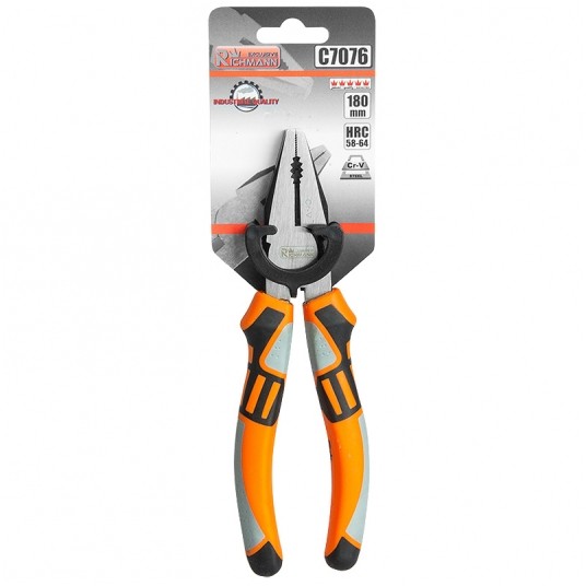 RICHMANN SZCZYPCE UNIWERSALNE 180mm INDUSTRY C7076 -zdjęcie numer 1