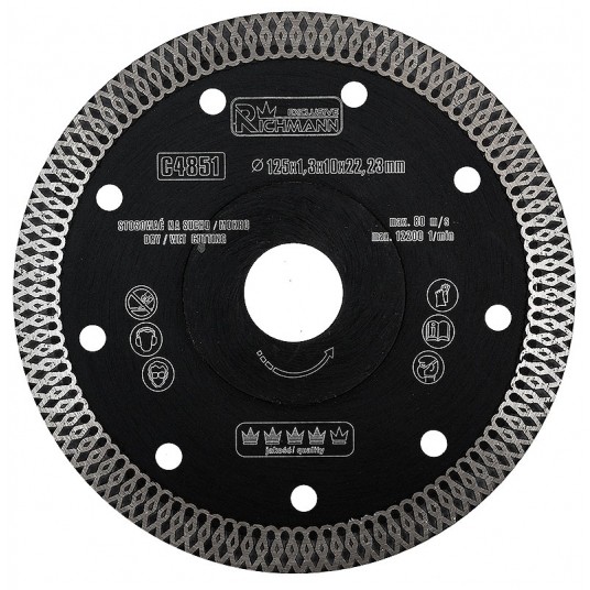 RICHMANN TARCZA DIAM. 125X1.3 CIENKA C4851 -zdjęcie numer 1
