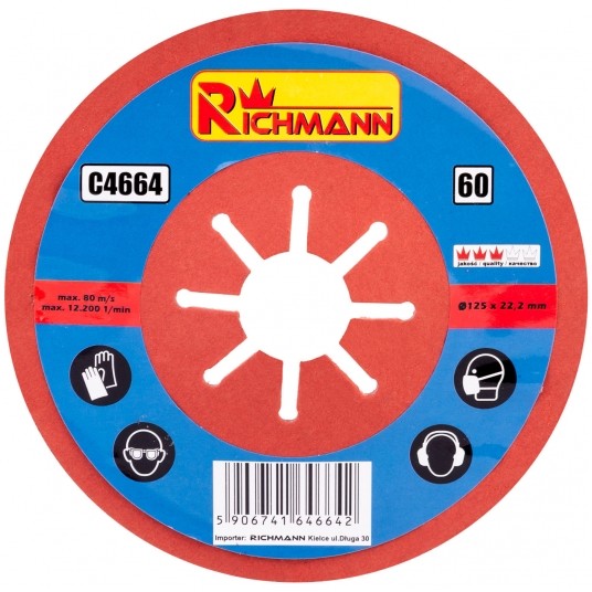 RICHMANN TARCZA PÓŁELASTYCZNA FIBRA 125/ 100 -zdjęcie numer 3