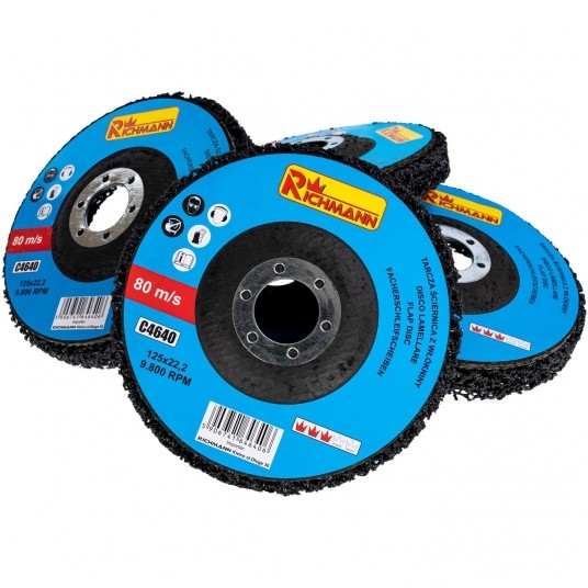 RICHMANN TARCZA ŚCIERNA Z WŁÓKNINY 125mm C4640 -zdjęcie numer 6