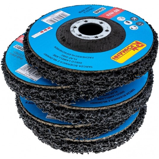 RICHMANN TARCZA ŚCIERNA Z WŁÓKNINY 125mm C4640 -zdjęcie numer 5