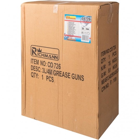 RICHMANN TOWOTNICA NOŻNA 3 L + 4m WĄŻ C0726 -zdjęcie numer 8