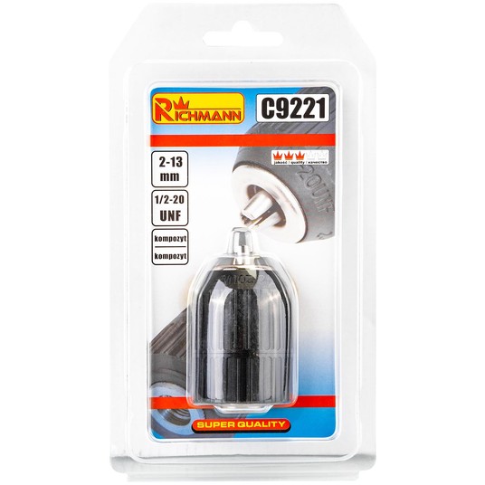 RICHMANN UCHWYT WIERTARSKI SAMOZ. 13mm 1/2" C9221 -zdjęcie numer 3