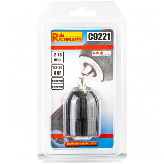 RICHMANN UCHWYT WIERTARSKI SAMOZ. 13mm 1/2" C9221 -zdjęcie numer 3