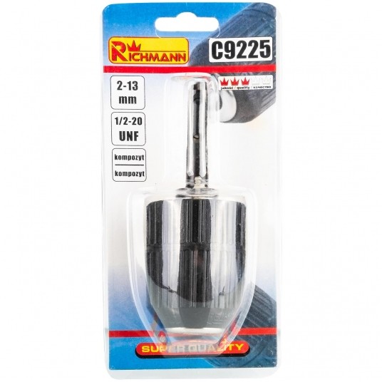 RICHMANN UCHWYT WIERTARSKI SAMOZ. 13mm 1/2" C9225 -zdjęcie numer 3