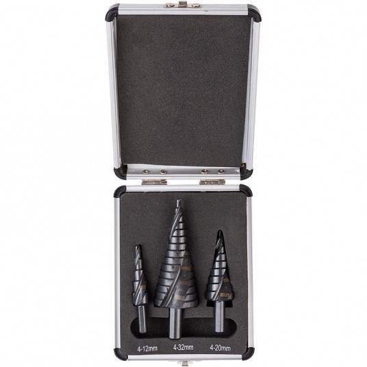 RICHMANN WIERTŁA WIELOSTOPNIOWE SPIR. 4-32mm 3szt -zdjęcie numer 1