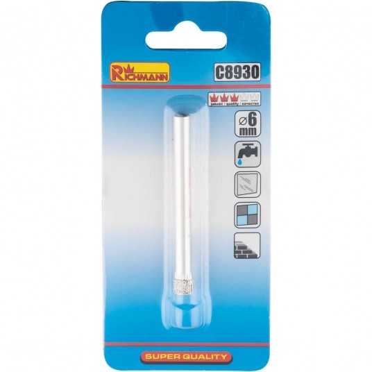 RICHMANN WIERTŁO DIAMENTOWE 6mm C8930 -zdjęcie numer 1