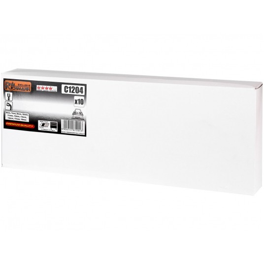 RICHMANN WKŁAD KLUCZE FAJKOWE 6-19mm 10 ELEM C1204 -zdjęcie numer 5