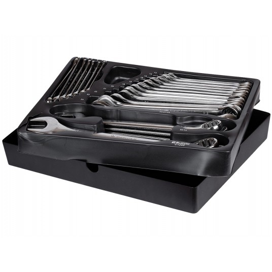 RICHMANN WKŁAD KLUCZE PŁASKO-OCZK 6-32MM 24 EL + T -zdjęcie numer 2