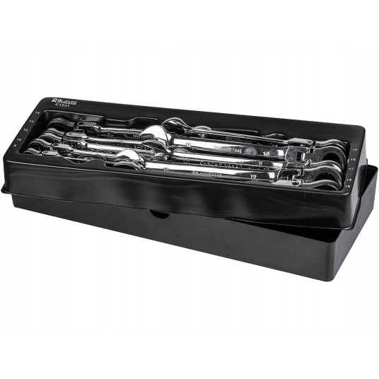 RICHMANN WKŁAD KLUCZE Z GRZECH.ŁAMANE 8-19mm C1131 -zdjęcie numer 2