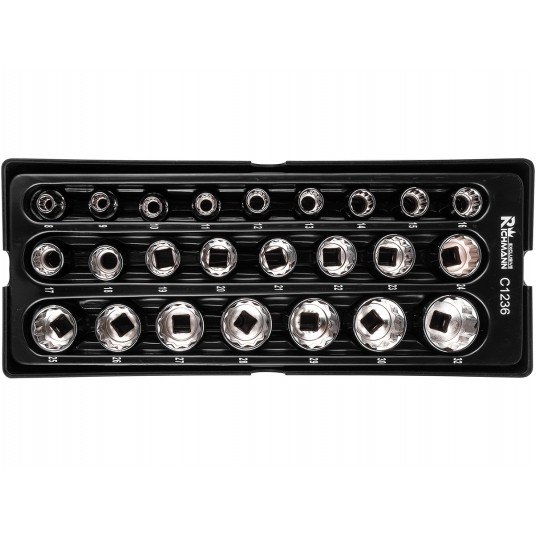 RICHMANN WKŁAD NASADKI 1/2' 12-KĄT 8-32MM 24EL+TAC -zdjęcie numer 1