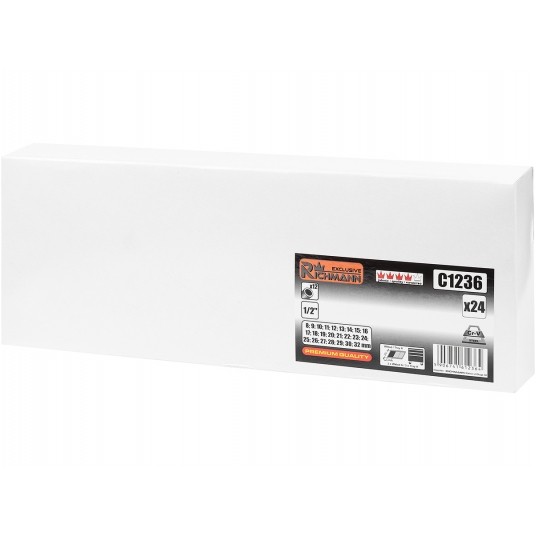 RICHMANN WKŁAD NASADKI 1/2' 12-KĄT 8-32MM 24EL+TAC -zdjęcie numer 5